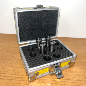 B23 Imperial Collet Set 1/8”, 3/16”, 1/4”, 3/8” for the Vertical Milling Machine.